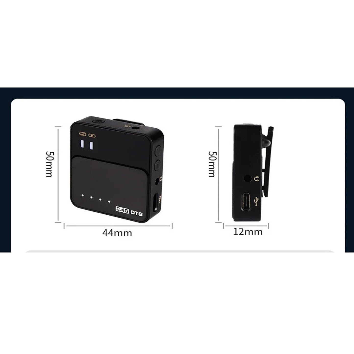 Wireless Battery Operated Video Camera Microphone