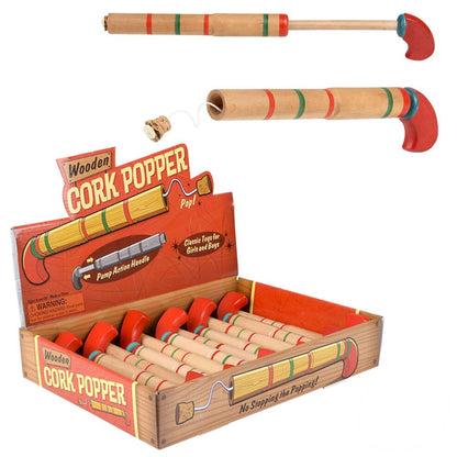 Wooden Pop Gun Toy For Kids In Bulk