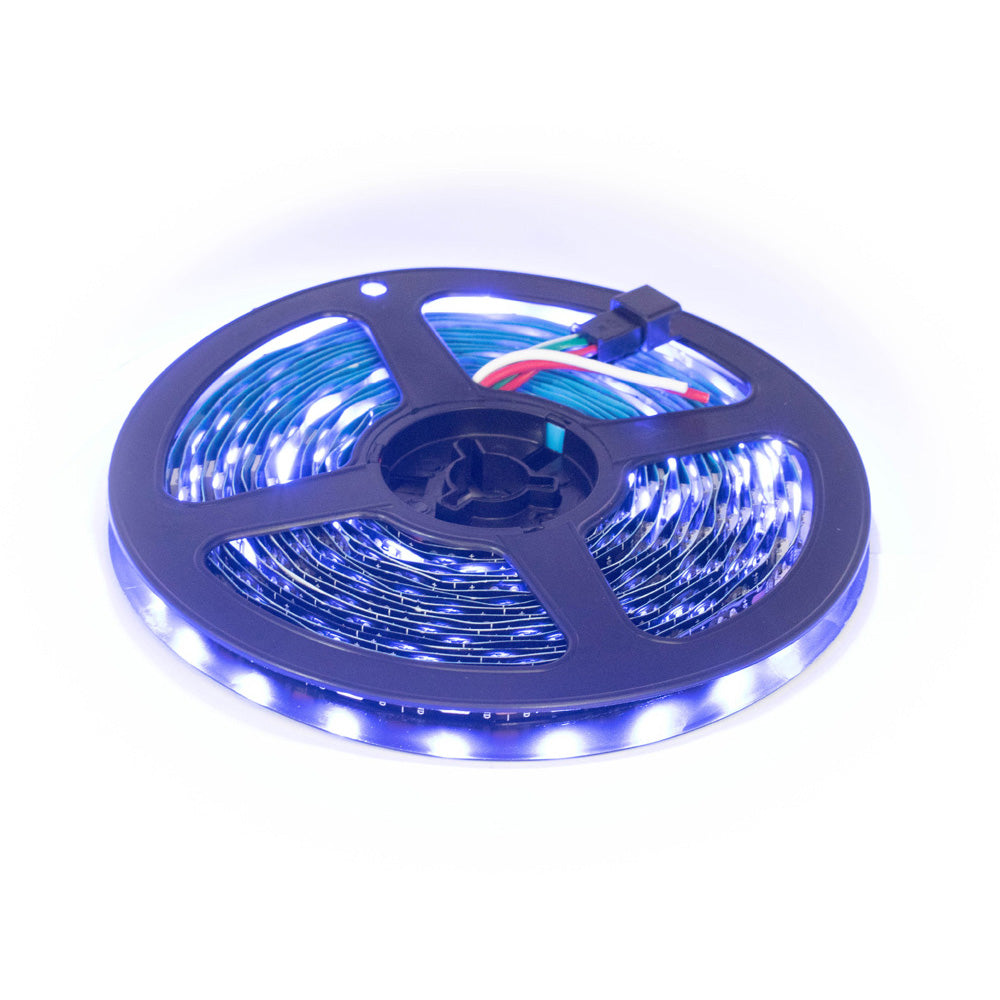 WS2818A RGB Addressable LED Pixel Strip Light 5V DC Programmable