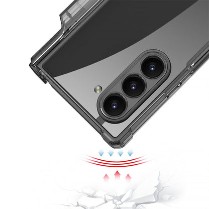 Galaxy Z Fold6 Sleek Airbag Transparent Case with S Pen