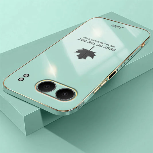 OnePlus Nord 4 Shining Maple Leaf Soft Plating Case