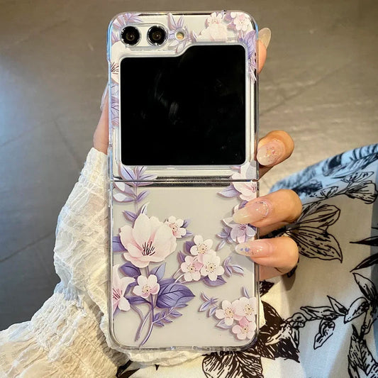 Blossom Painted Petals Flip Case - Samsung