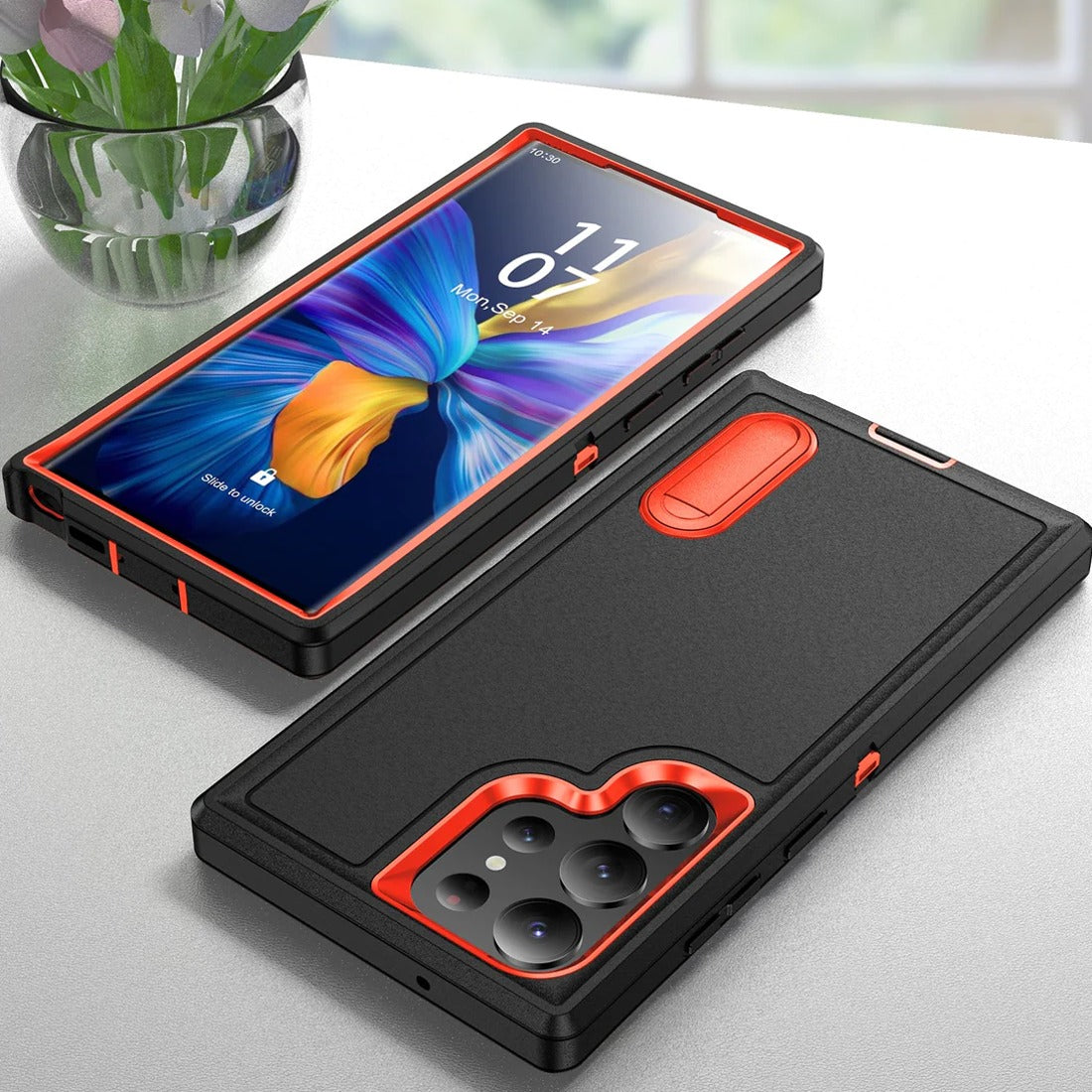 Tough Stand Hard Shell Kickstand Case - Samsung