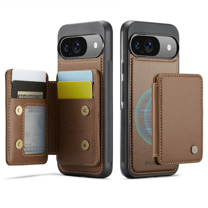 Compact Leather Wallet Case - Google