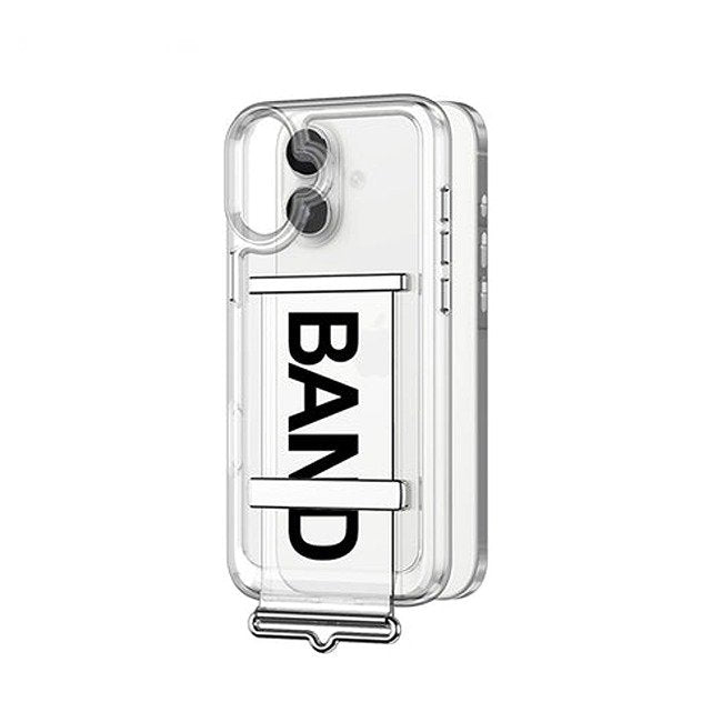 Clear Air Cushion Wrist Secure Case - iPhone
