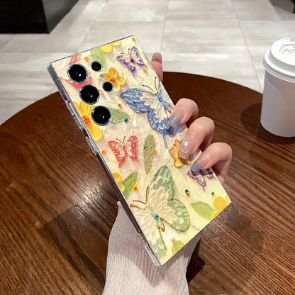 Butterfly Bliss 3D Phone Case - Samsung