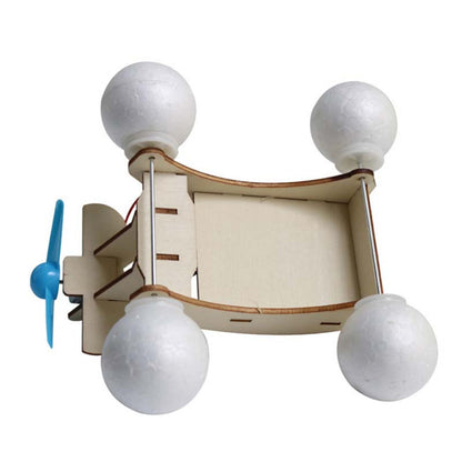 DIY Wooden Electric Car Amphibious Science DIY STEM Kit