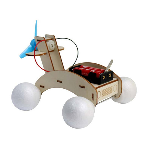 DIY Wooden Electric Car Amphibious Science DIY STEM Kit