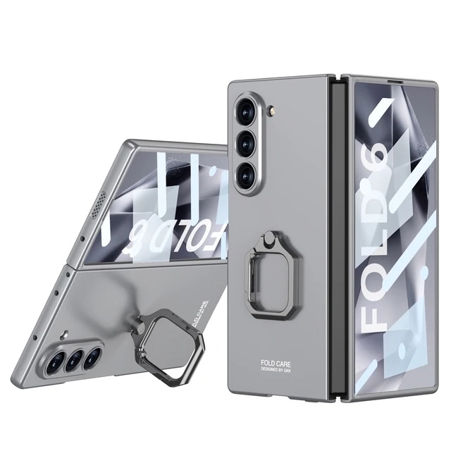 Galaxy Z Fold Series Refined Matte Ring Holder Case