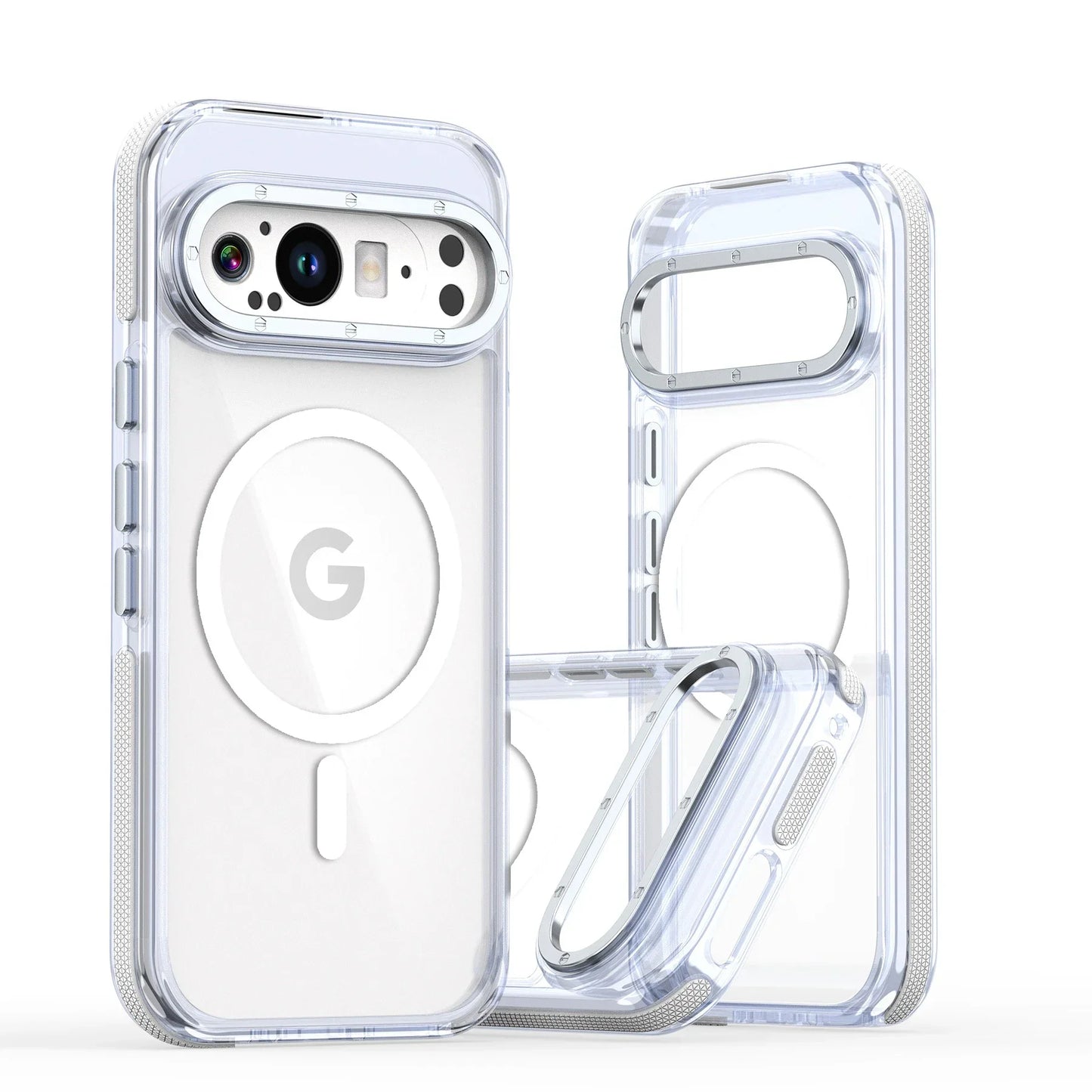 Sleek Clear MagSafe Protective Case- Google Pixel