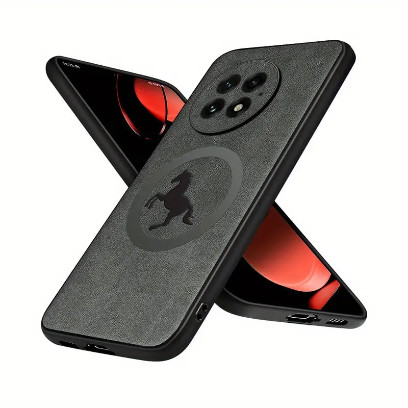 Jumping Horse Premium Faux Leather Case - OnePlus