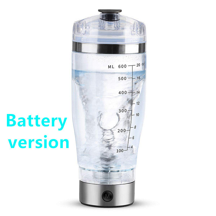 Electric Protein Shake Stirrer USB Shake Bottle Milk Coffee Blender Kettle Sports .