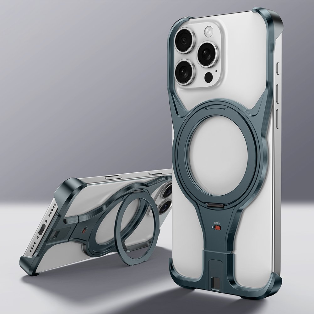 Luxury Rotating Magnetic Stand Case - iPhone