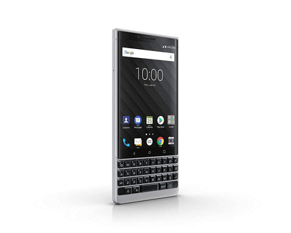 BlackBerry Key2 BBF100-6 64GB/6GB Dual Sim Factory Unlocked GSM ONLY- International Version (no Warranty) (Red/Silver)