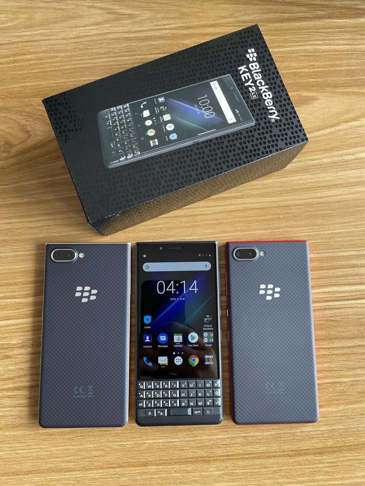 BlackBerry KEY2 LE (BBE100-4) 64GB (Unlocked) Dual SIM Smartphone- Refurbished