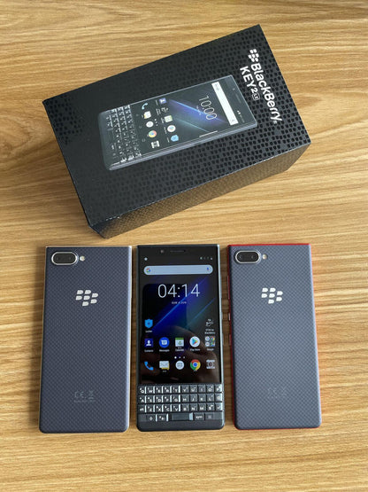 BlackBerry KEY2 LE (BBE100-4) 64GB (Unlocked) Dual SIM Smartphone- Refurbished
