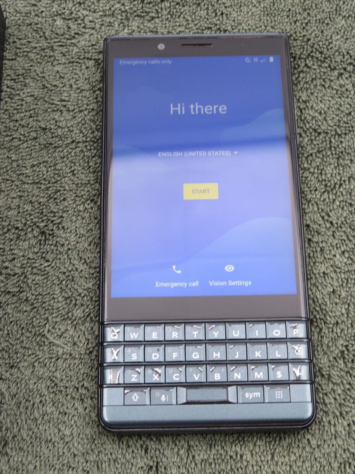 BlackBerry KEY2 LE BBE100-5 - 64GB - Slate (Unlocked) (Dual SIM) Verizon Refurbished
