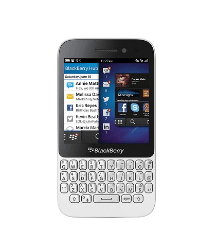 BlackBerry Q5 (White) Preowned