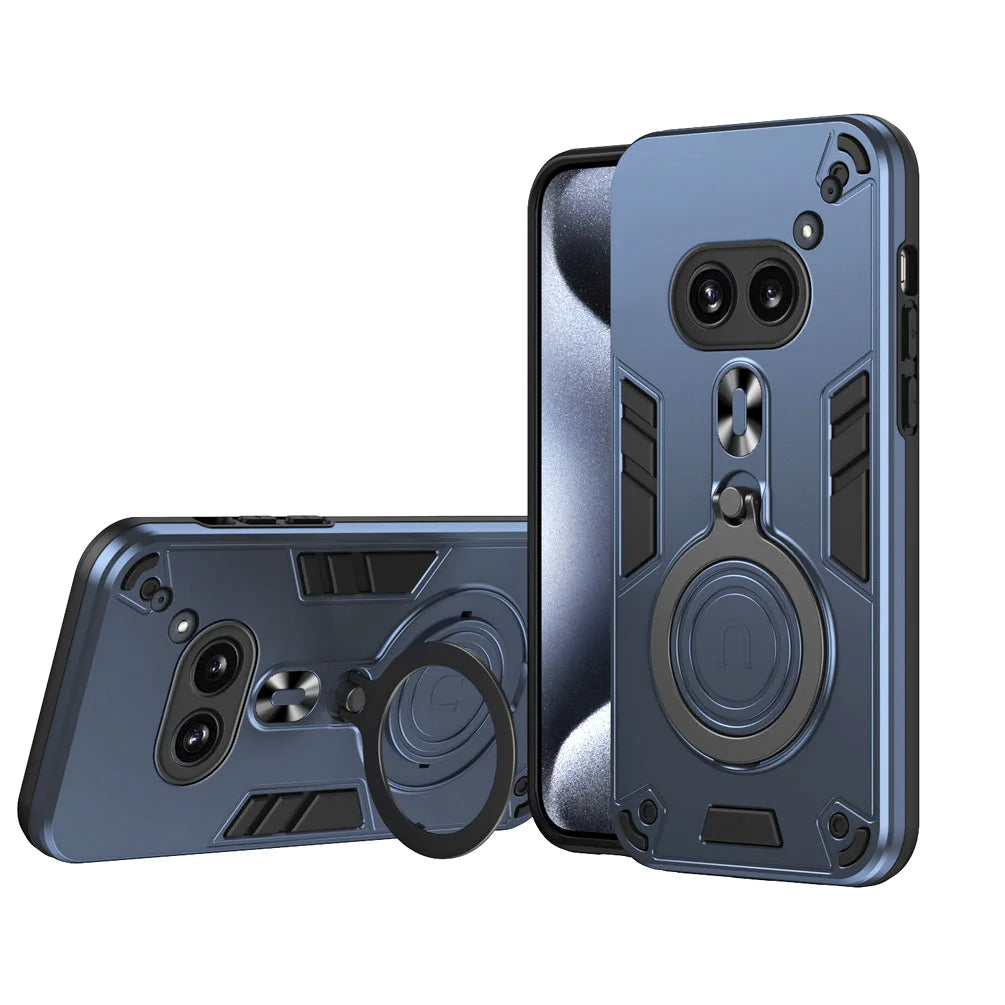 Premium Metal Rotating Bracket Holder Case - Nothing