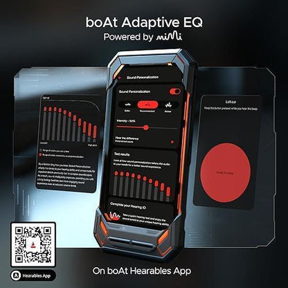 boAt Airdopes Flex 454 ANC in Ear TWS Earbuds with Smart Features, ANC, 60HRS Playback, Beast Mode(Low Latency), Quad Mics ENx Tech, Multi Point Connectivity, ASAP Charge(Zinc White)