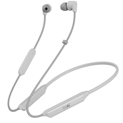 boAt Rockerz Trinity in Ear Earphones with 150H Playtime, Crystal Bionic Sound Powered by HiFi, Signature Sound, Beast™ Mode, ENx™ Tech, ASAP™ Charge, IPX5, Dual Pairing(Kutch White)