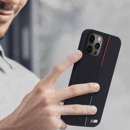iPhone - Embossed Triangle Textured Soft TPU Case