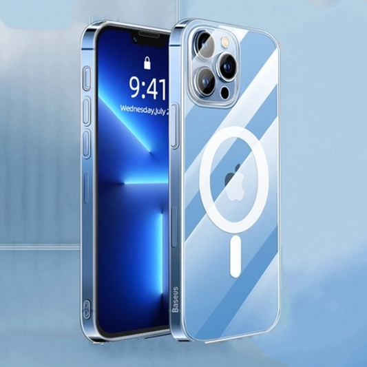 iPhone 13 - Anti-Knock TPU Transparent MagSafe Case