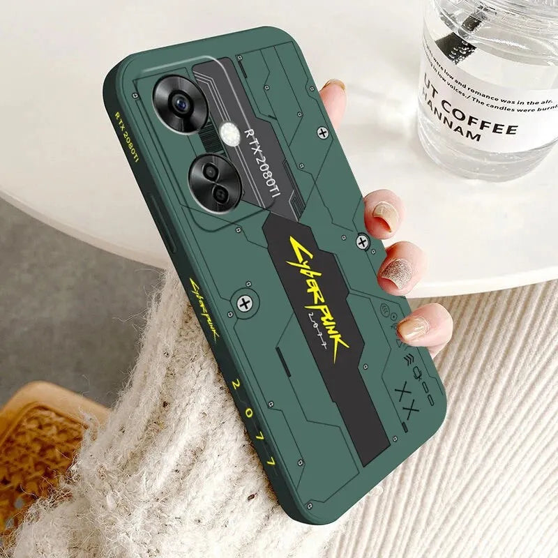 Tech Inspired Anti Fall Protective Case- OnePlus