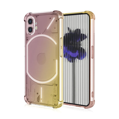 Luxurious Vibrant Clear Gradient Case - Nothing