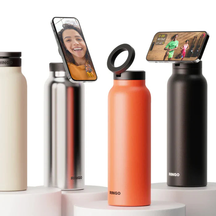 Versatile Water Bottle with Magnatic MagSafe Holder