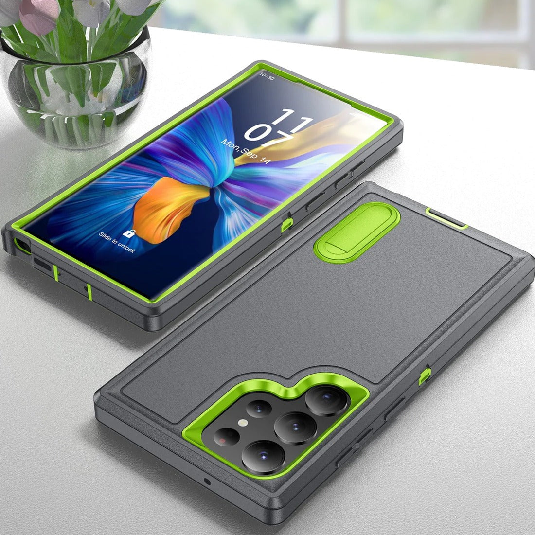 Tough Stand Hard Shell Kickstand Case - Samsung