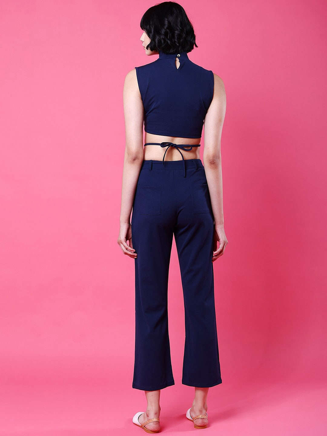 Women Tie Up Co-Ord Set