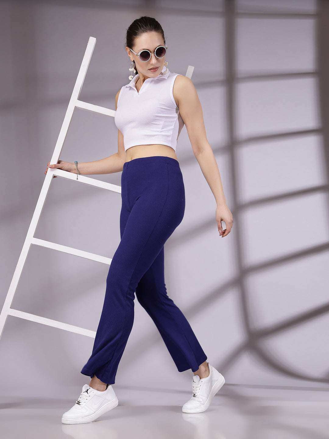 Women Solid Trouser