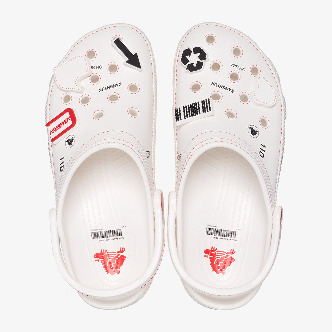 Crocs | KANGHYUK X CROCS CLASSIC RO CLOG  { WHITE