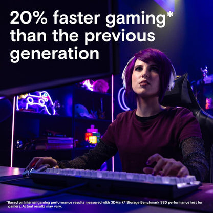 Crucial T700 1TB Gen5 NVMe M.2 SSD with heatsink - Up to 11,700 MB/s - DirectStorage Enabled - CT1000T700SSD5 - Gaming, Photography, Video Editing & Design - Internal Solid State Drive