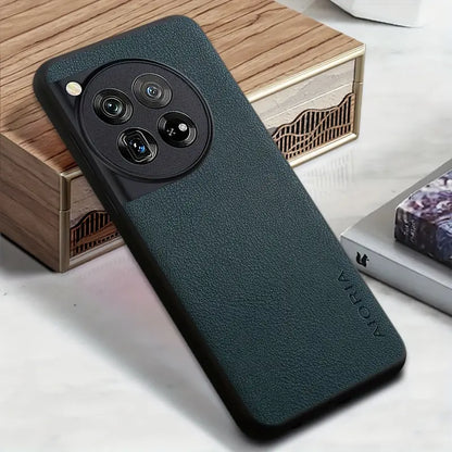 Exquisite Grain Leather Shield Case - OnePlus