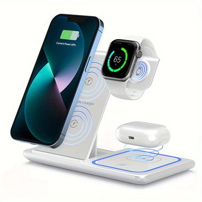 Wireless Charging Station 3-in-1 Standard 15W