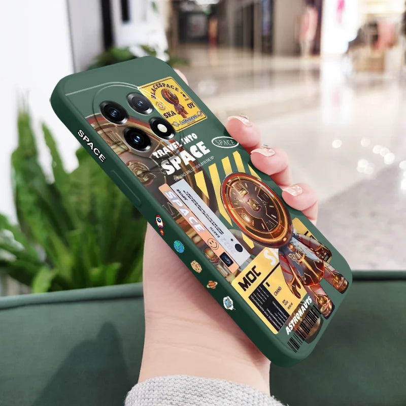 Space Explorer Silicone Case  - OnePlus
