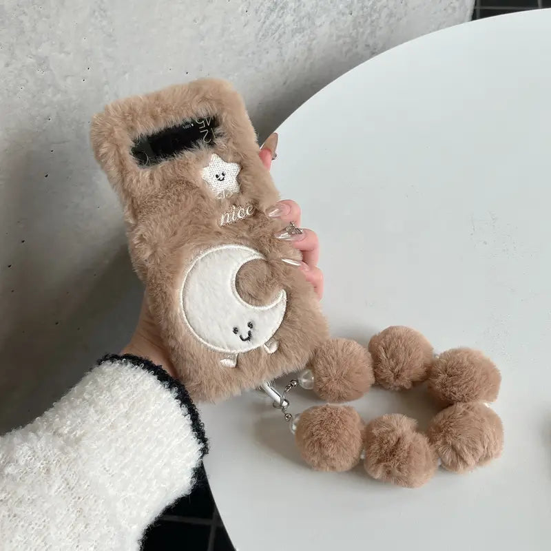 Starry Dream Plush Phone Case - Samsung