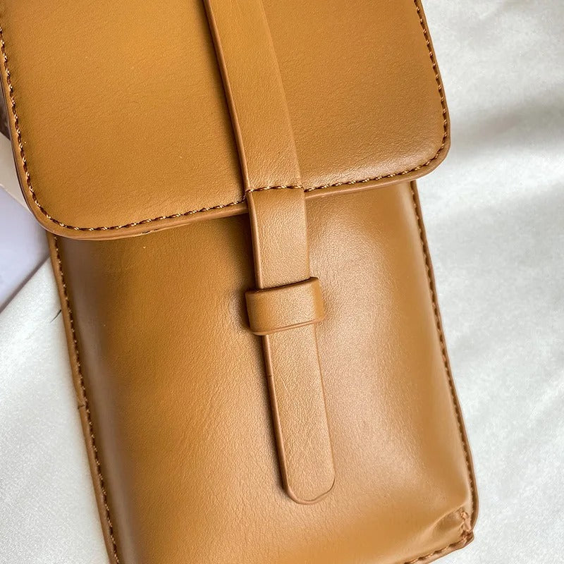 Chic Flap Closure Crossbody Bag