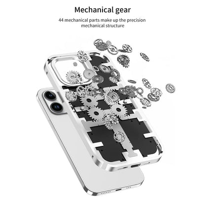 Frosted Metal Armored Gear Case - iPhone