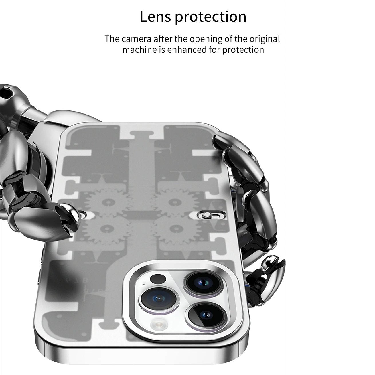 Frosted Metal Armored Gear Case - iPhone