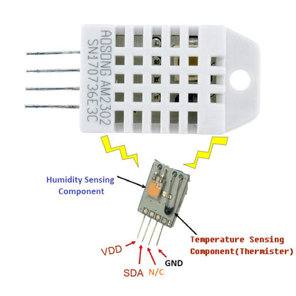 DHT22/AM2302 Digital Temperature & Humidity Sensor Original IC