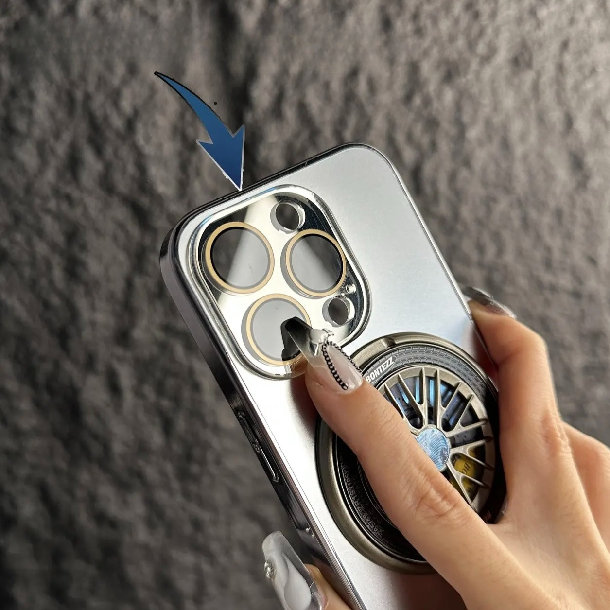 Dynamic Turbo Wheel Stand Case - iPhone