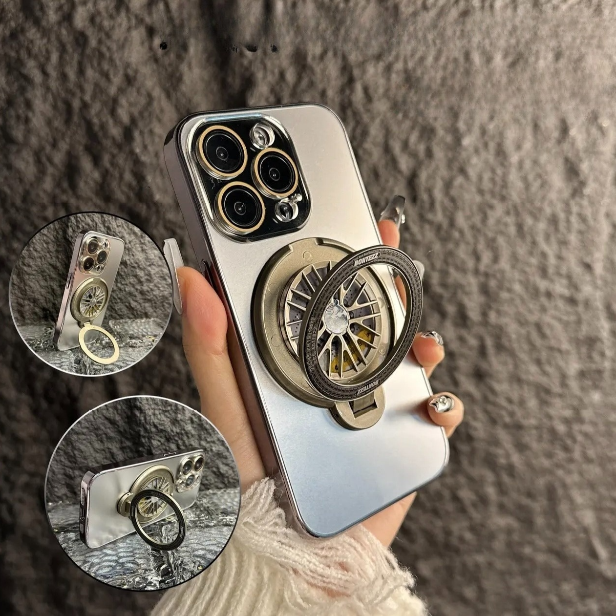 Dynamic Turbo Wheel Stand Case - iPhone