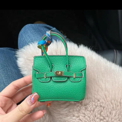3D Leather Poke Bag Case - AirPods