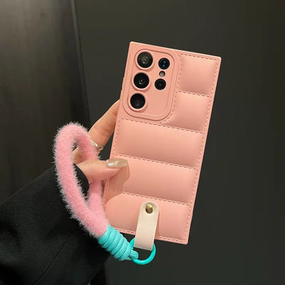 Simple Down Jacket Phone Case - Samsung