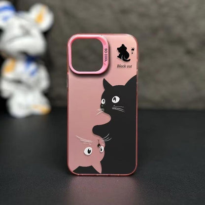 Ingenious Artful Cat Cartoon Case - iPhone