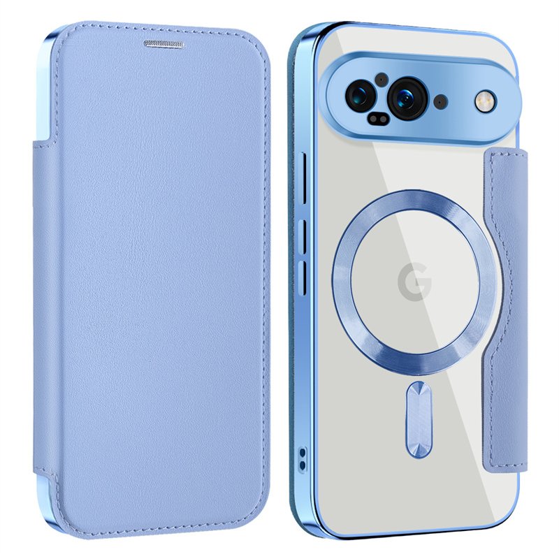 Dazzling Leather Flip Wallet Case - Google Pixel