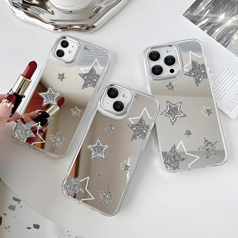 Sparkling Star Mirror Phone Case
